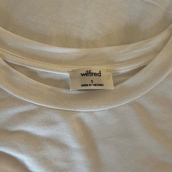 Aritzia Wilfred free white body suit - Picture 2 of 3